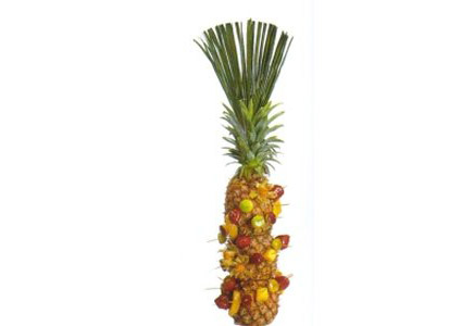 Пальма  из ананасов